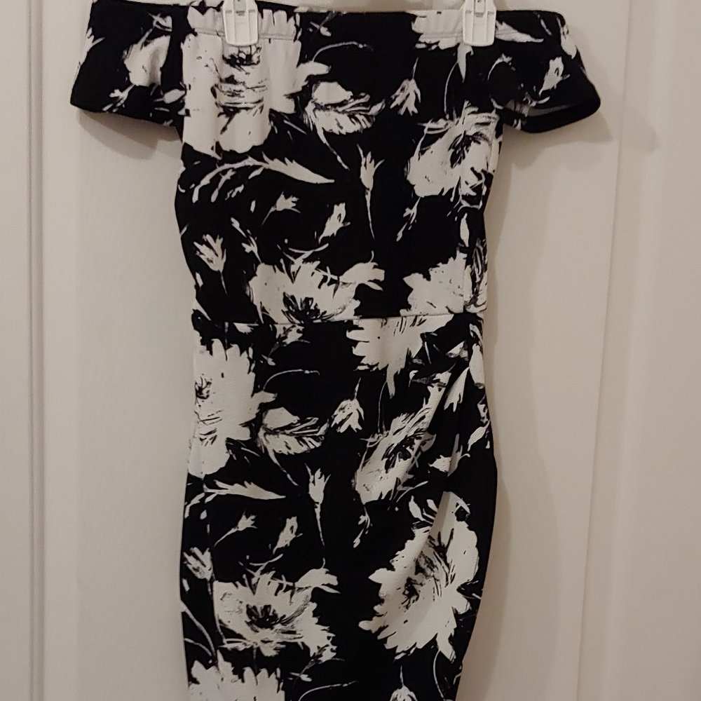 Black and White Dress